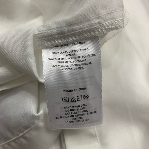 Mare Mare x Anthropologie Bow Tie-Neck Shirt Size medium NWT - Picture 11 of 12